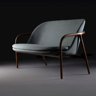 NEVA Sofa Trimmed in Walnut Natural Oil - Artisan | Milola