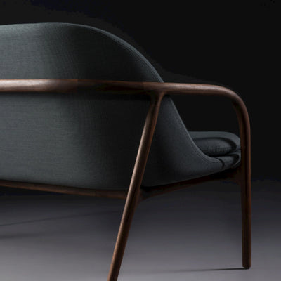 NEVA Sofa Trimmed in Walnut Natural Oil - Artisan | Milola