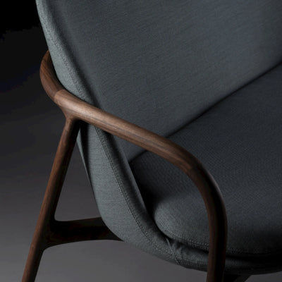 NEVA Sofa Trimmed in Walnut Natural Oil - Artisan | Milola