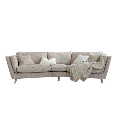 NOVA gebogenes Sofa