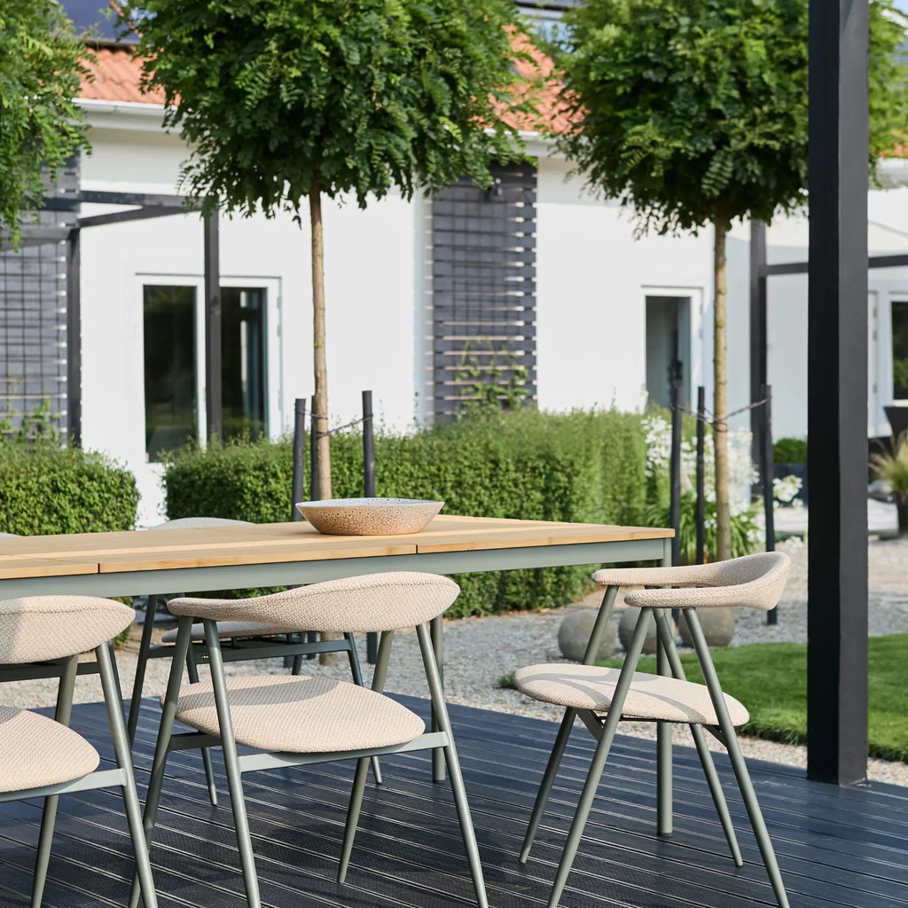 NOX Dining Table Set in Nordic Green - BRAFAB | Milola