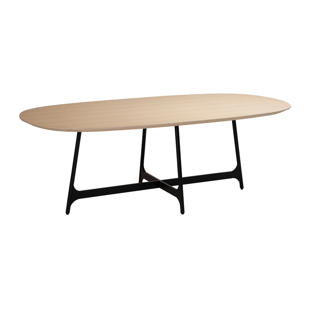 OOID Oval Dining Table in Oak - Minimalist Design - Danform | Milola