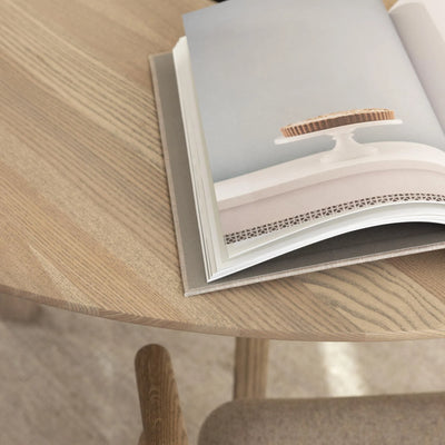 OPTIC Wooden Round Dining Table - Nordic Design - Kristensen Kristensen | Milola