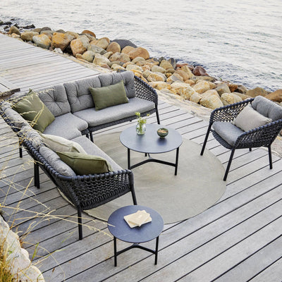 Ocean Modular Sofa - Outdoor Modular Sofa in Dark Grey - Cane-Line | Milola