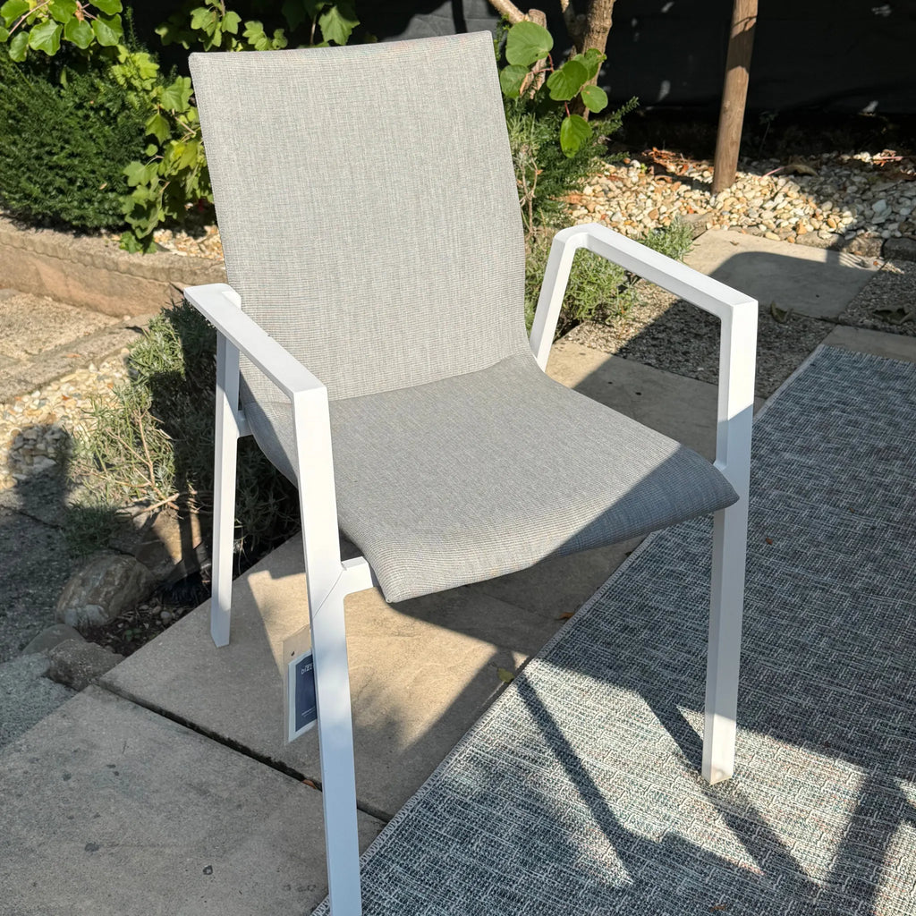 Set of 4 ODEON Outdoor Dining Chairs  - OUTLET