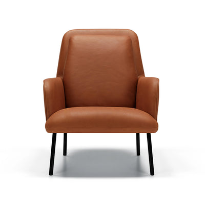 OLIVER Armchair in Tan Leather - Sits | Milola