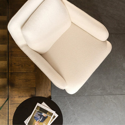 OLIVER Armchair in Off White - Sits | Milola