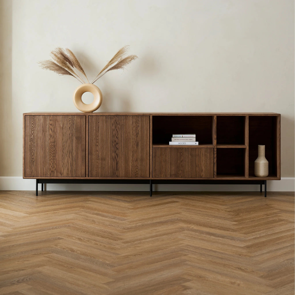 OPTIONS Modular Sideboard in Mocca Brown Oiled Ash - Kristensen | Milola