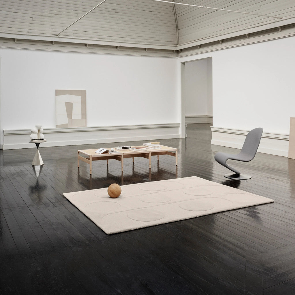 ORB ALLIANCE - Wool Rug in Chalk - Linie Design | Milola