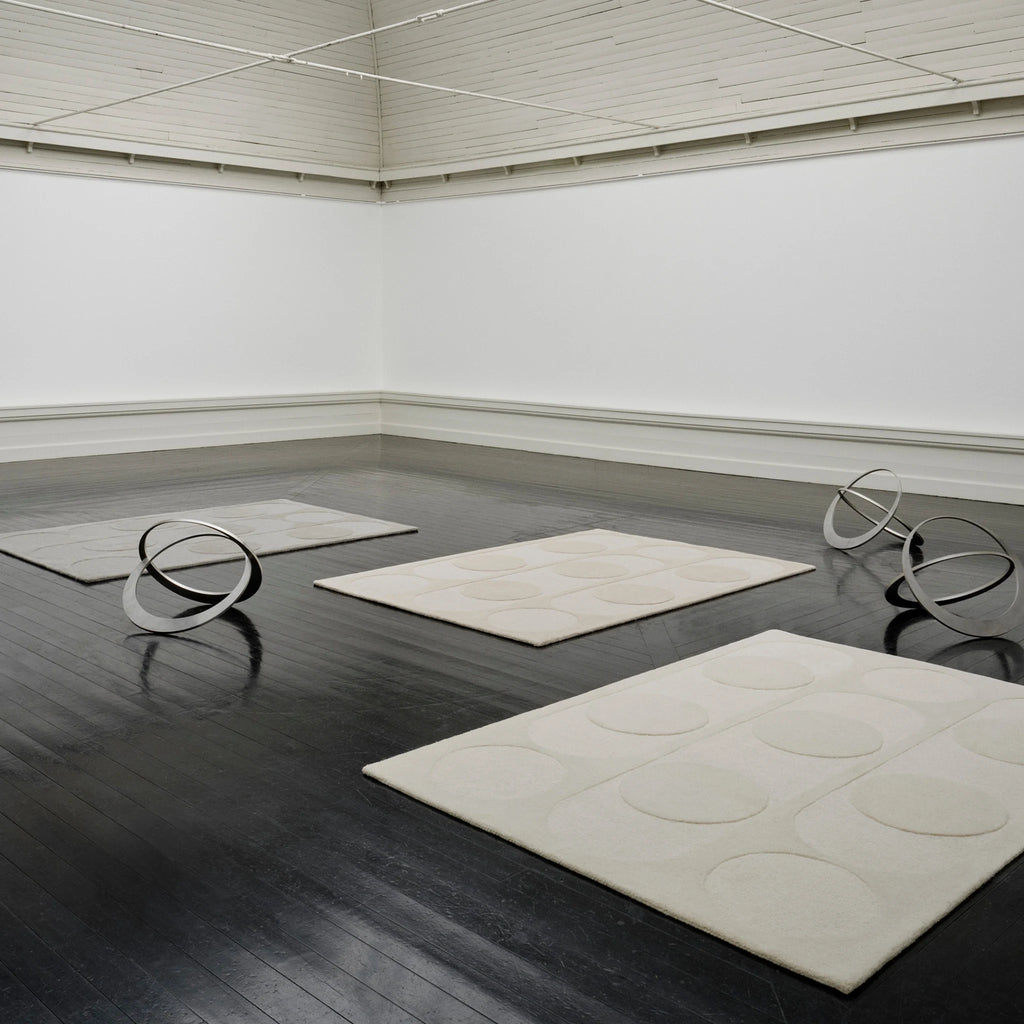 ORB ALLIANCE - Wool Rug in Chalk - Linie Design | Milola