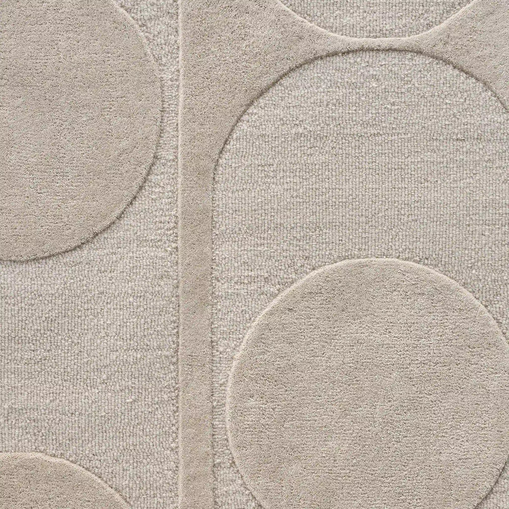 ORB ALLIANCE - Wool Rug in Chalk - Linie Design | Milola