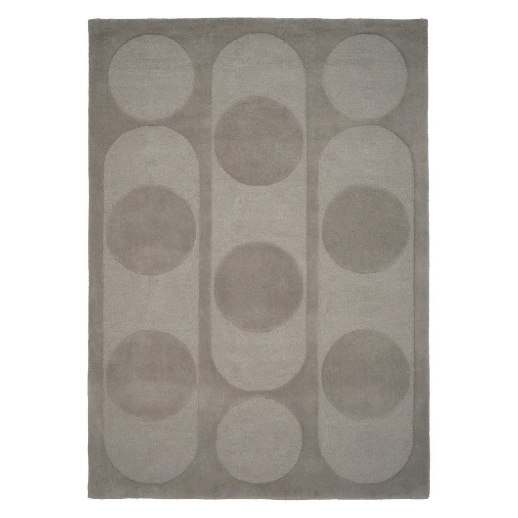ORB ALLIANCE - Wool Rug in Grey - Linie Design | Milola