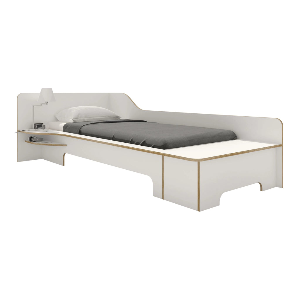 PLANE Single Bed - in white - Müller Small Living | Milola