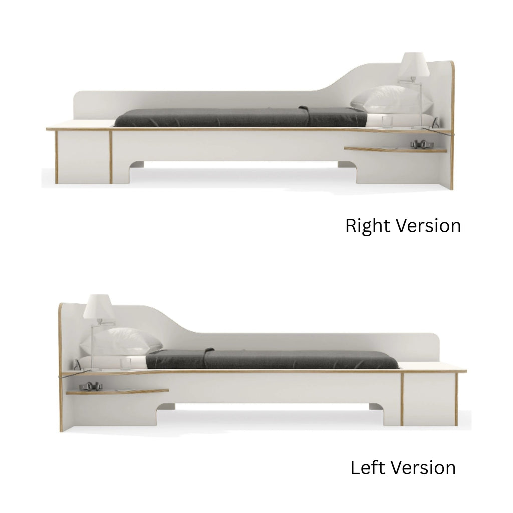 PLANE Single Bed - in white - Müller Small Living | Milola