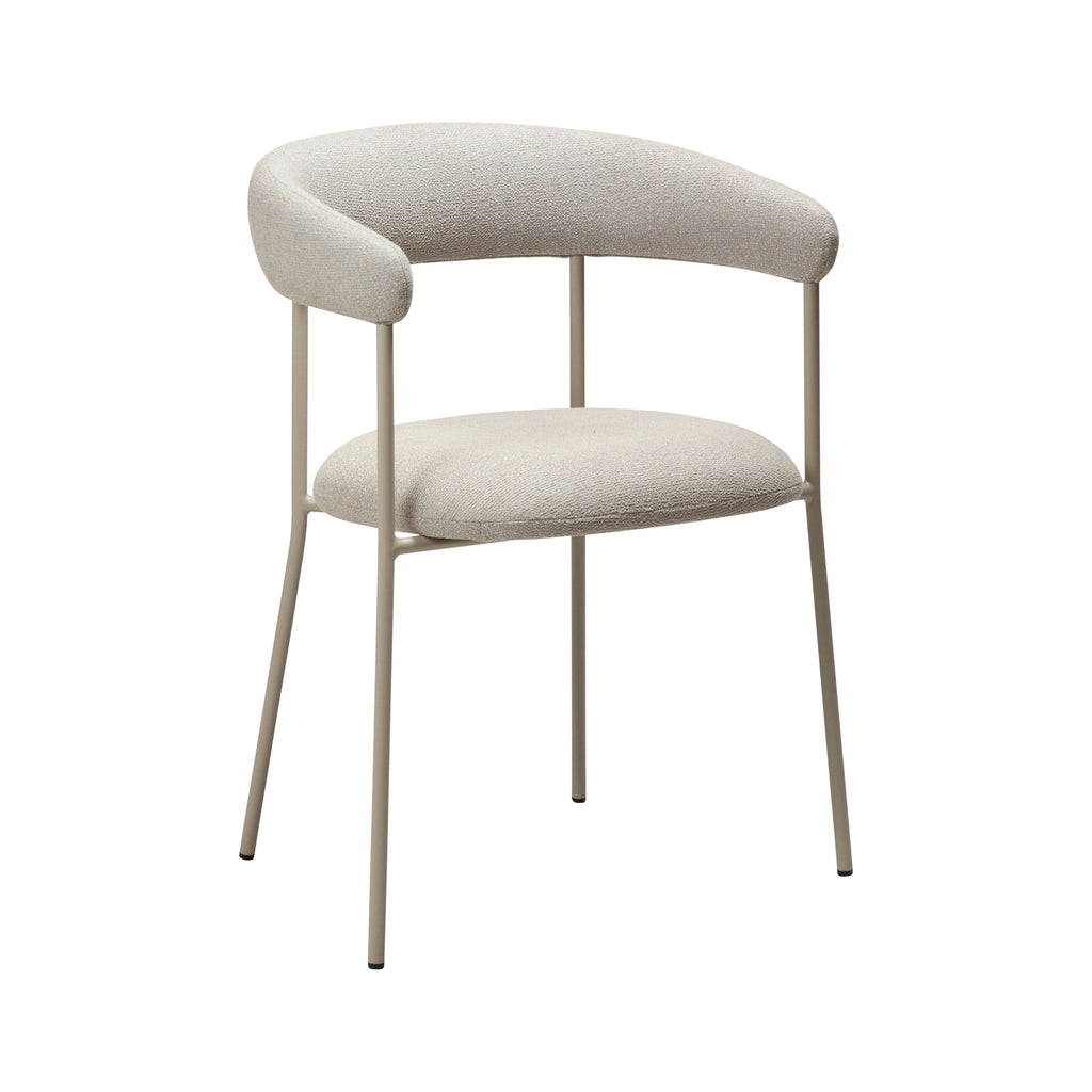 PLENTI  Dining Chair in Grey and Grey Legs - Danform | Milola