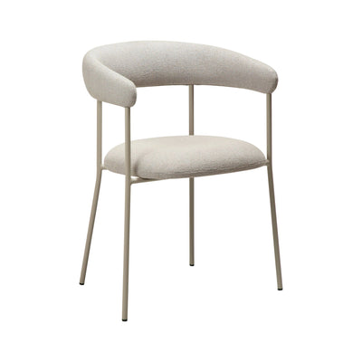 PLENTI Dining Chair in Grey and Grey Legs - Danform | Milola