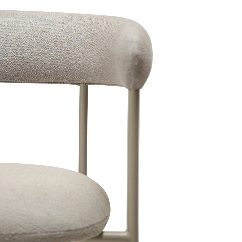 PLENTI  Dining Chair in Grey and Grey Legs - Danform | Milola