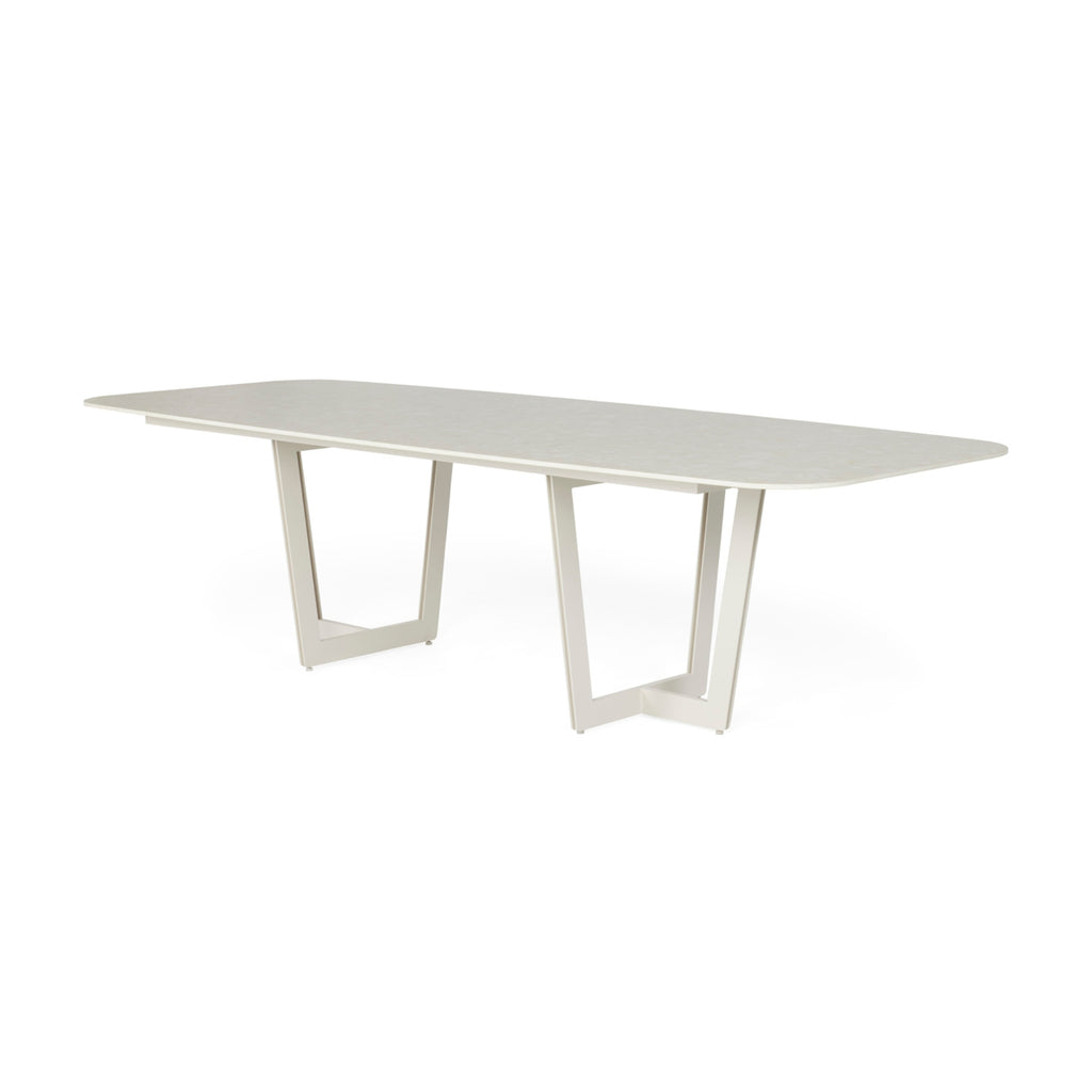 PALERMO Neolith Stone Outdoor Dining Table in Camel Sand - SUNS | Milola