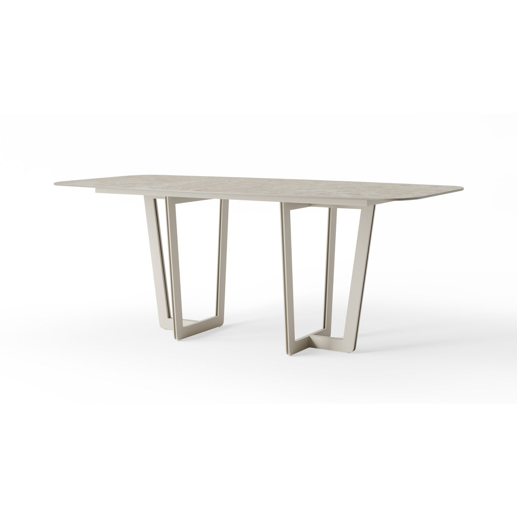 PALERMO Low Bar Table in Camel Sand - SUNS | Milola