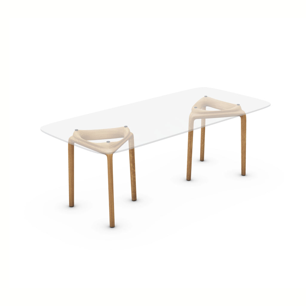 PASCAL Dining Table in Oak Natural Oil - Artisan | Milola