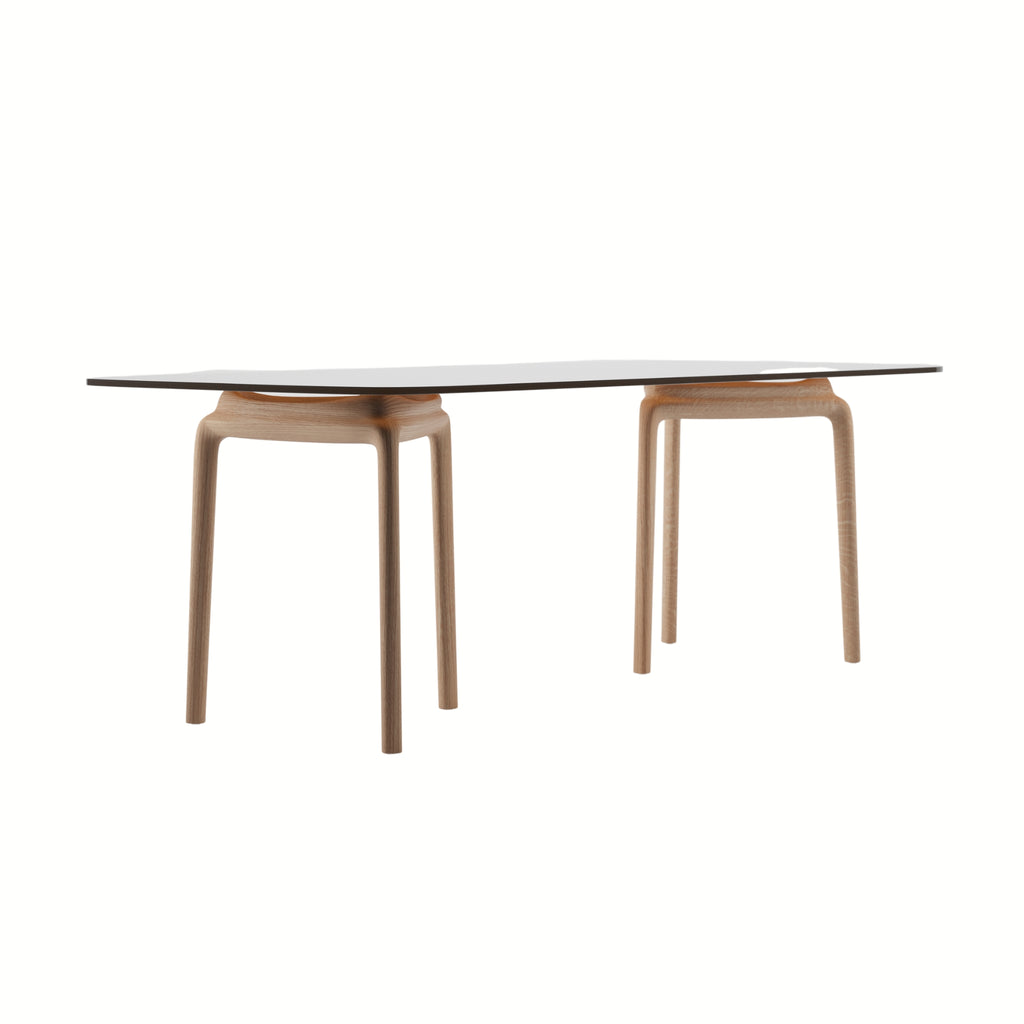 PASCAL Dining Table in Oak Natural Soap - Artisan | Milola