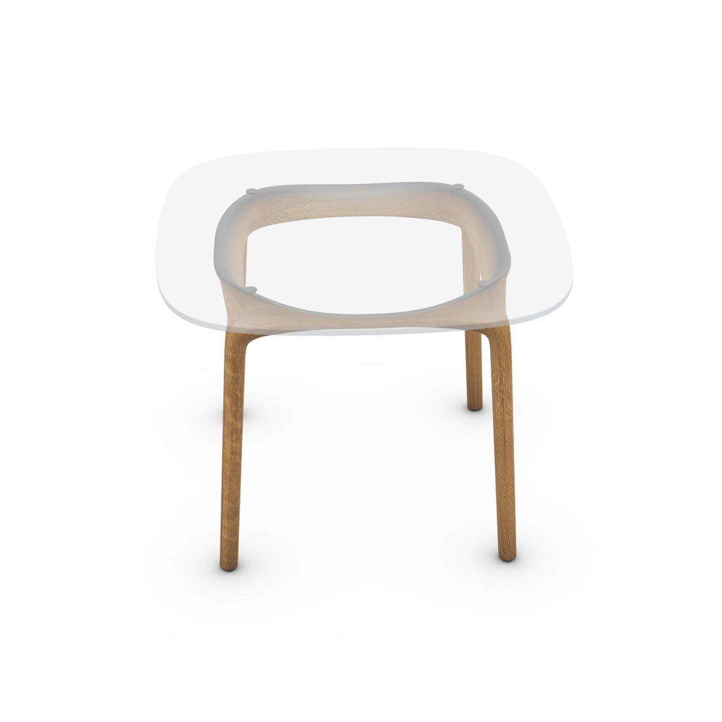 PASCAL SQUARE Dining Table in Oak Natural Oil - Artisan | Milola