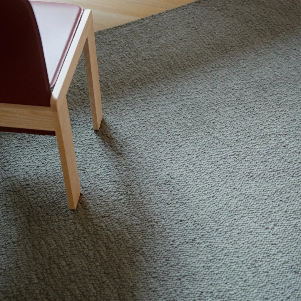 PEBBLED POEM - Wool Rug in Moss - Linie Design | Milola