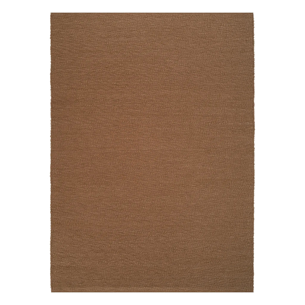 PEBBLED POEM - Wool Rug in Terracotta - Linie Design | Milola