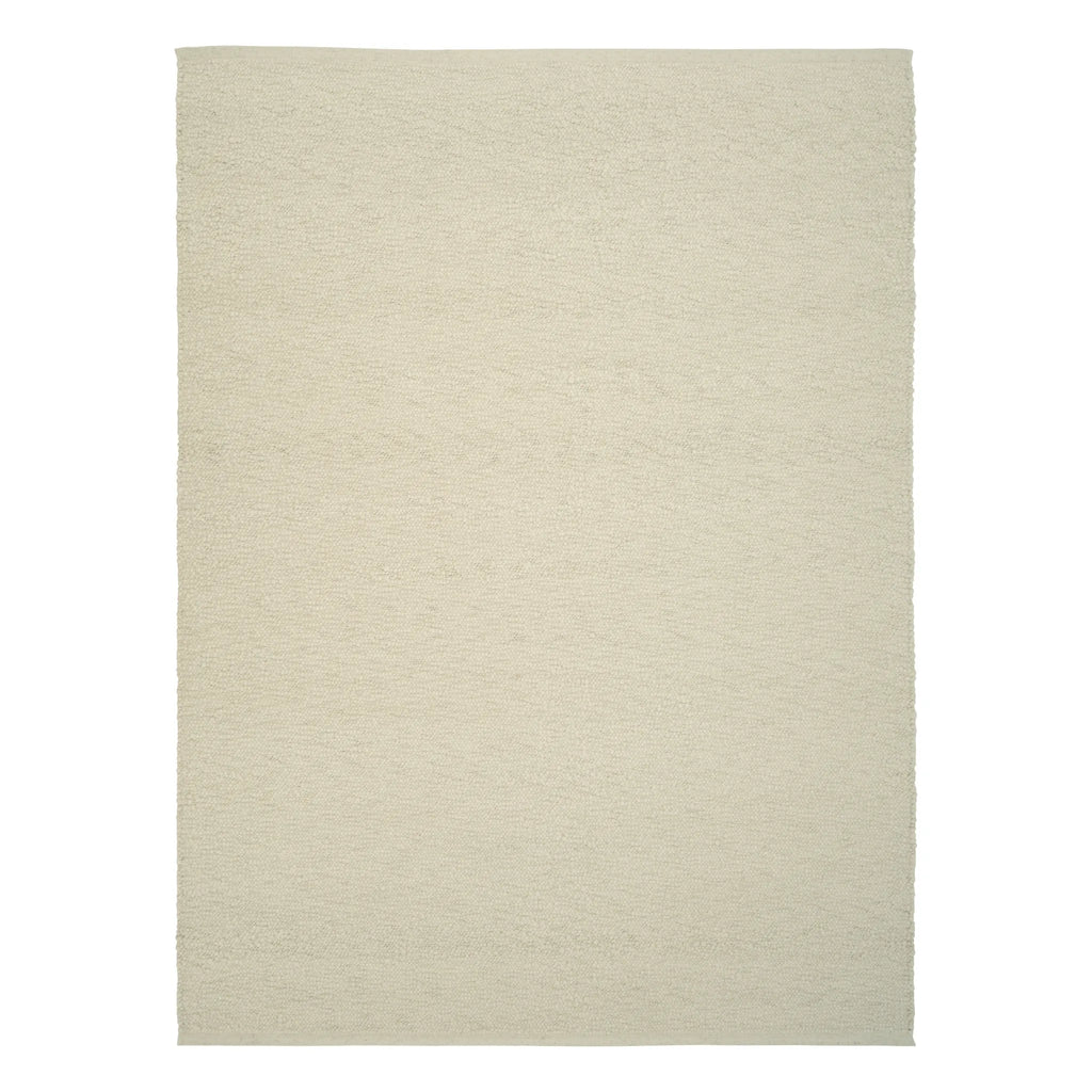 PEBBLED POEM - Wool Rug in White - Linie Design | Milola