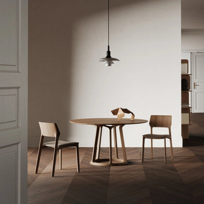 PIVOT Dining Table in Oak Natural Soap - Artisan | Milola