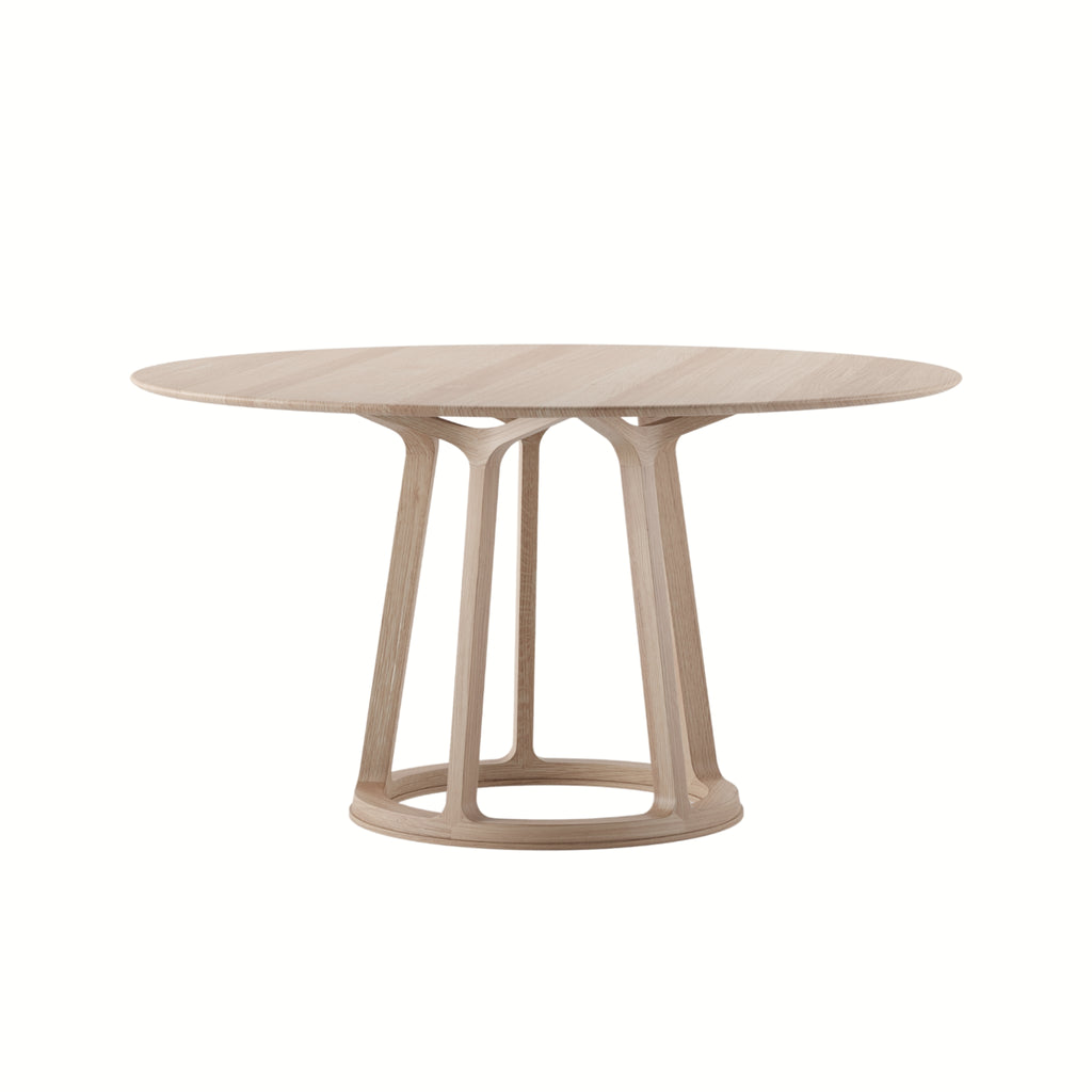 PIVOT Dining Table in Oak Natural Soap - Artisan | Milola