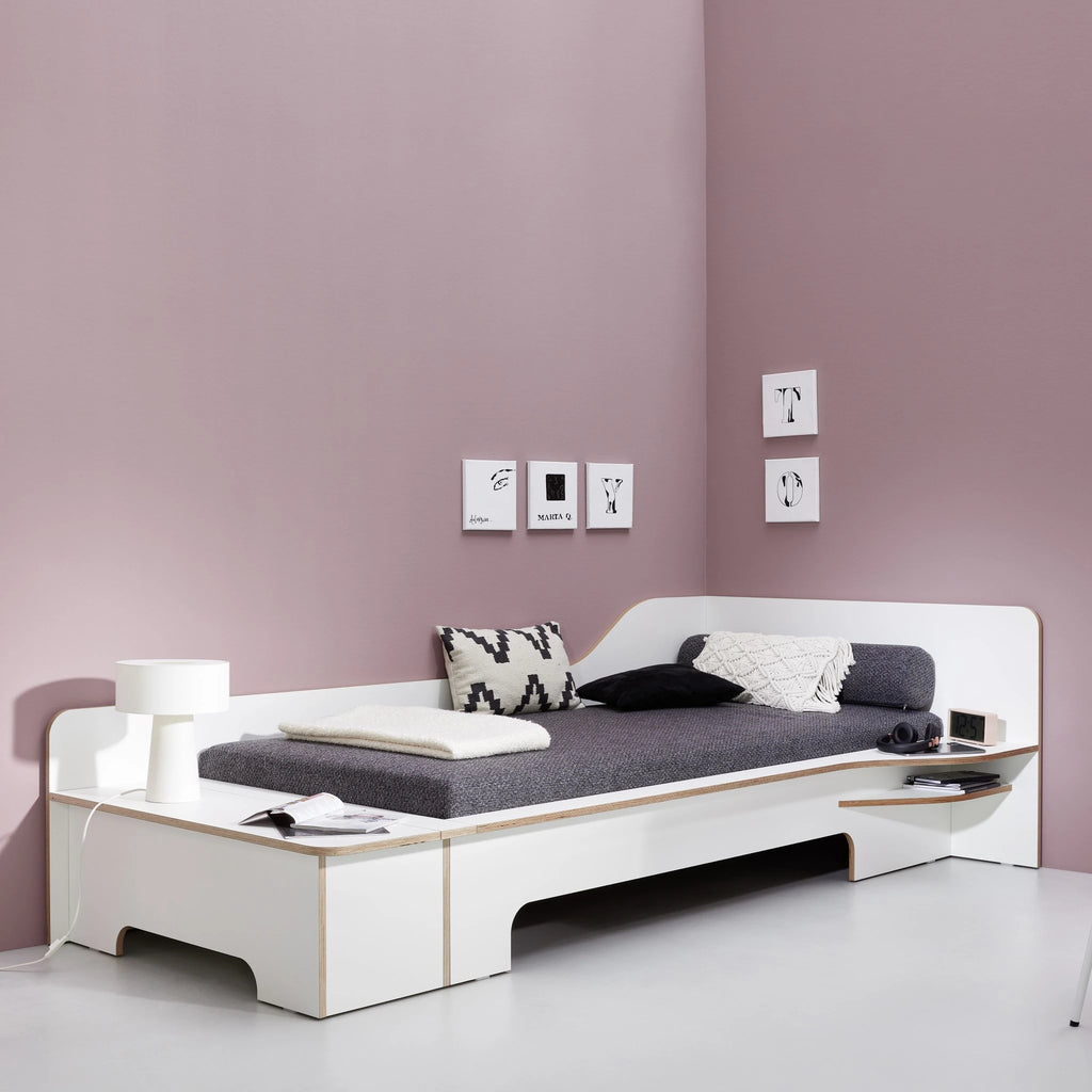 PLANE Single Bed - in white - Müller Small Living | Milola