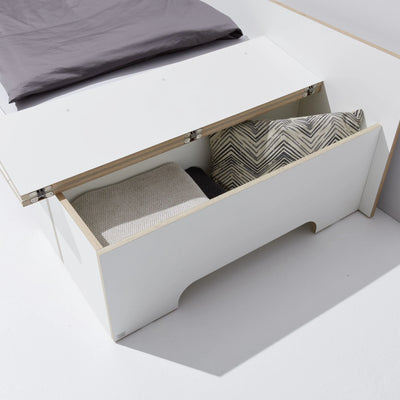 PLANE Single Bed - in white - Müller Small Living | Milola