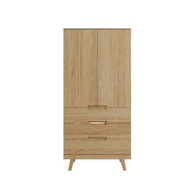 ASPECT - Wooden Wardrobe for Bedroom - Minimalist Design | Milola