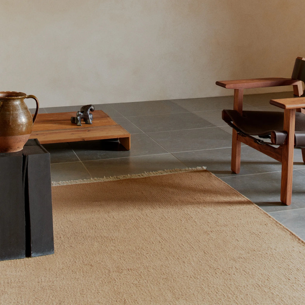 RAINBOW Rug - Wool Rug in Terracota - Linie Design | Milola