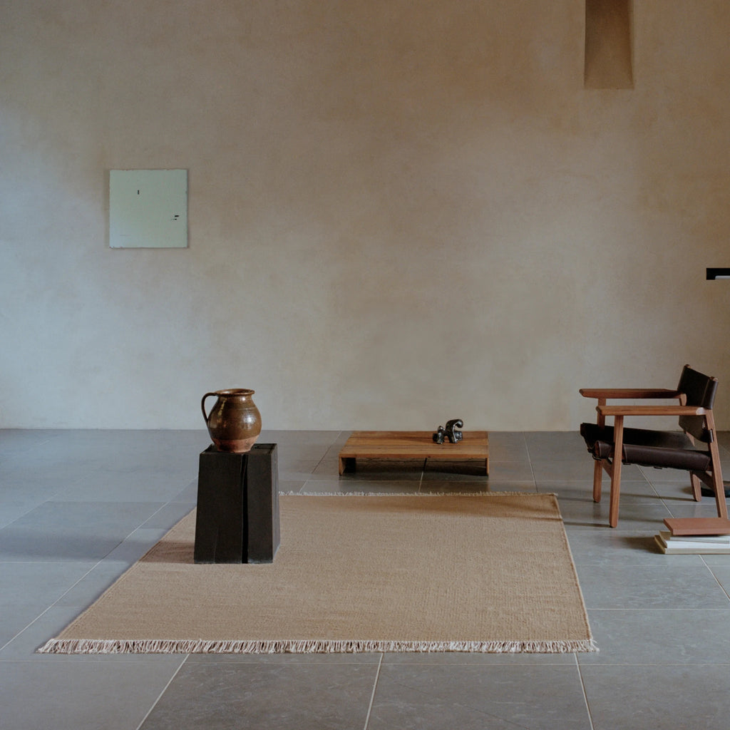 RAINBOW Rug - Wool Rug in Terracota - Linie Design | Milola