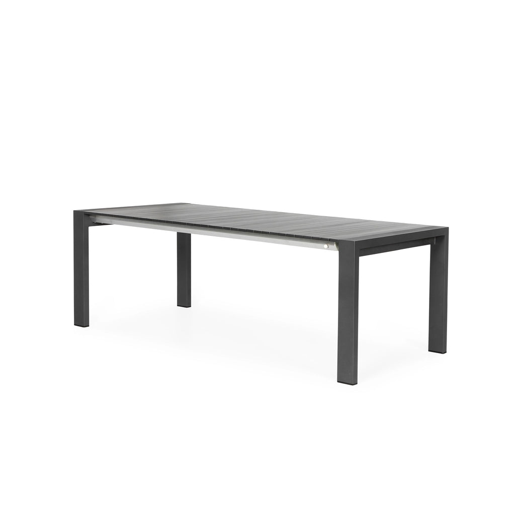 RIALTO - Extendable Outdoor Dining Table - in Aluminium - Suns | Milola
