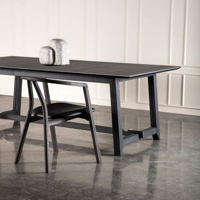 Samurai Solid Wood Extendable Dining Table