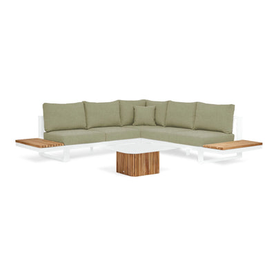 SAVONA Outdoor Corner Sofa in Forest Green - SUNS | Milola