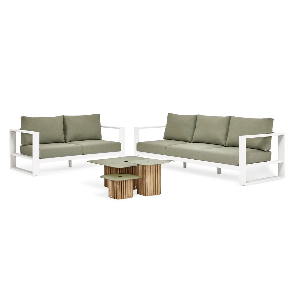 SAVONA - Outdoor Sofa Set in Green - Suns | Milola