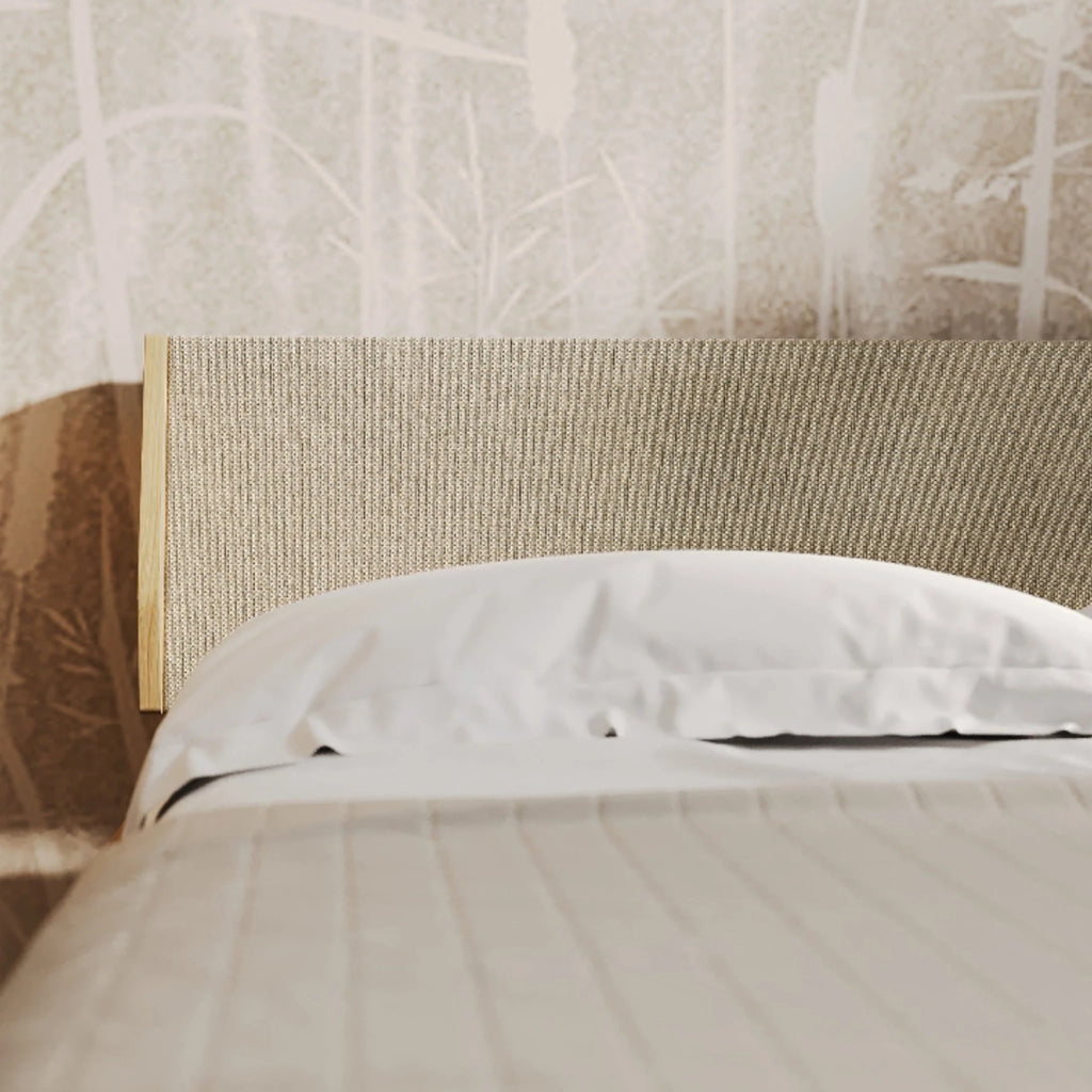 LYS -  Wooden Bed - Elegant Scandinavian Design | Milola