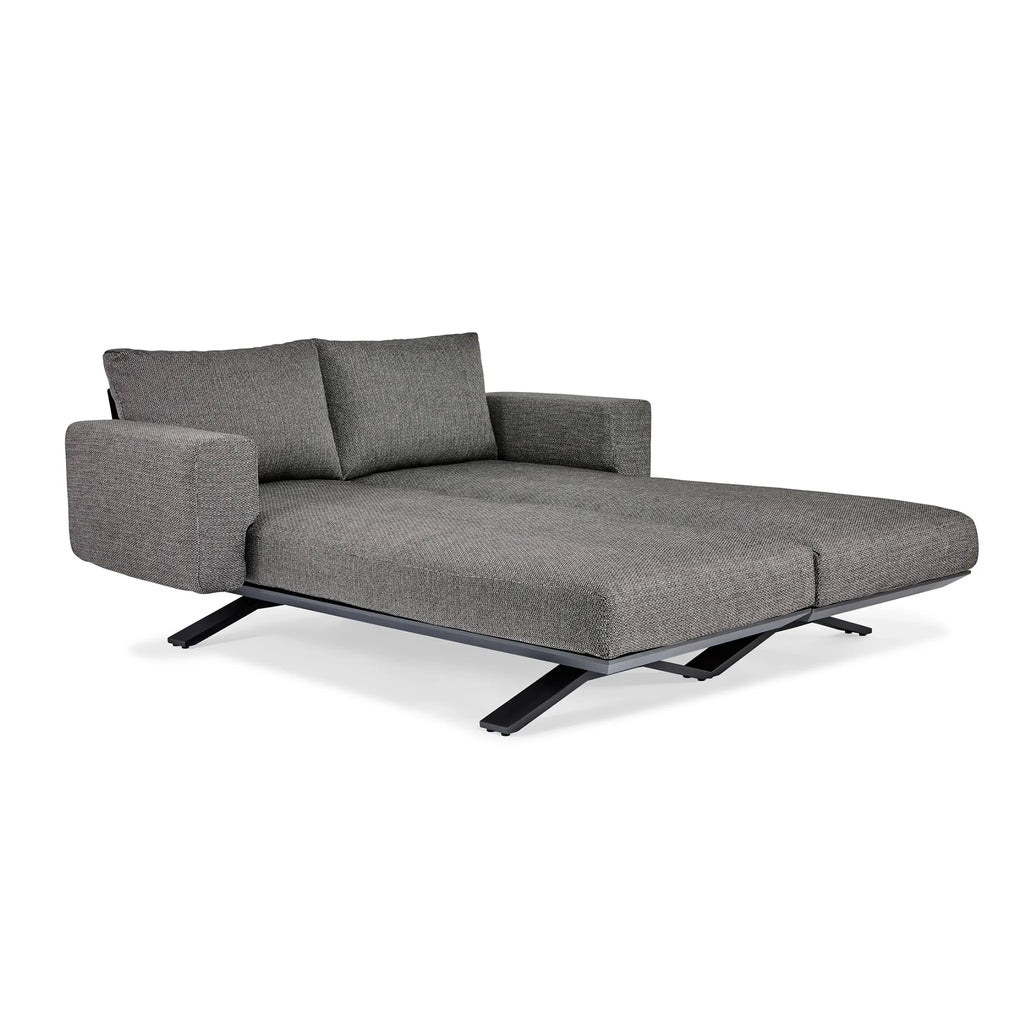 STOCKHOLM - Outdoor Daybed - Light Grey Anthracite - Suns | Milola