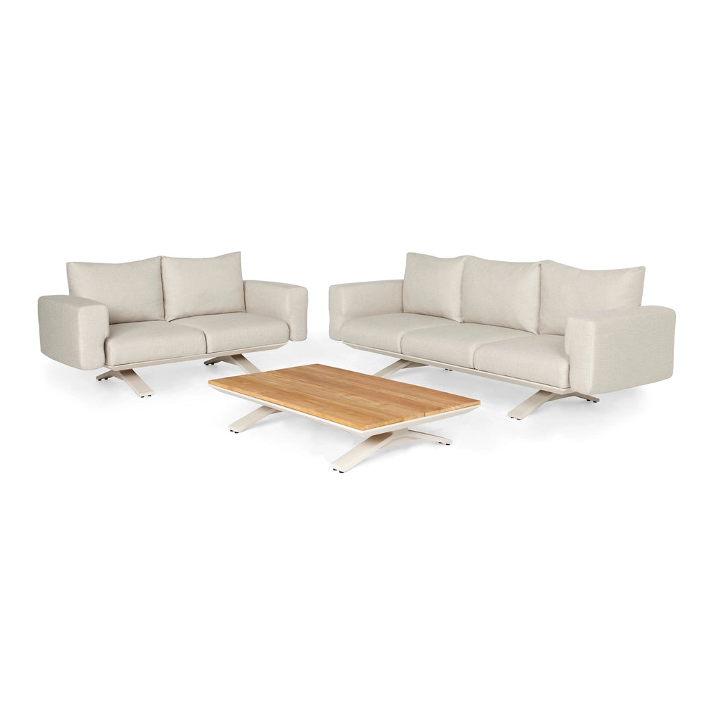 STOCKHOLM - Outdoor Sofa Set in Natural - Suns | Milola