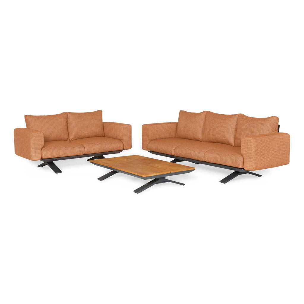 STOCKHOLM - Outdoor Sofa Set in Terra Coral - Suns | Milola