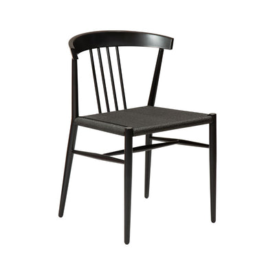 SAVA-Corde-Dining Chair-in Black -Danform | Milola