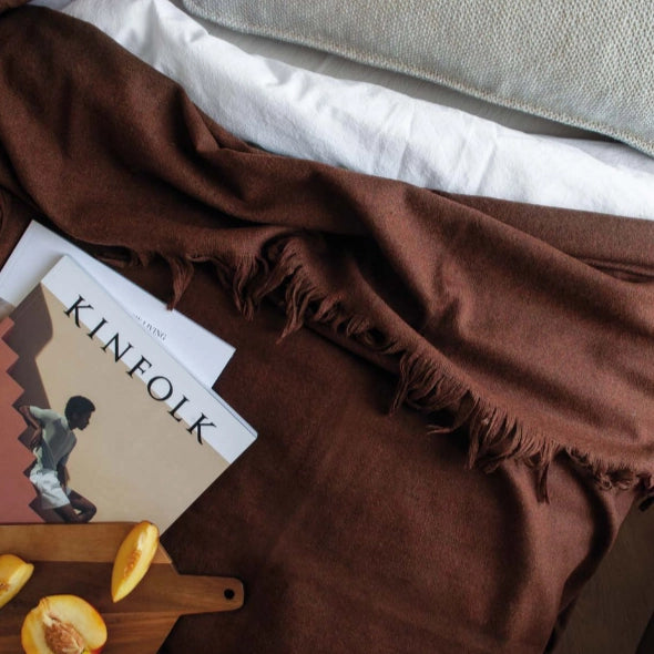 AGNELLINA Wool Blanket - Bolzan | Milola