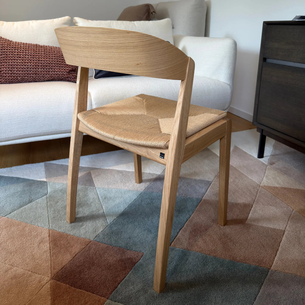 Chaise d'appoint tissée Skovby #827 - OUTLET