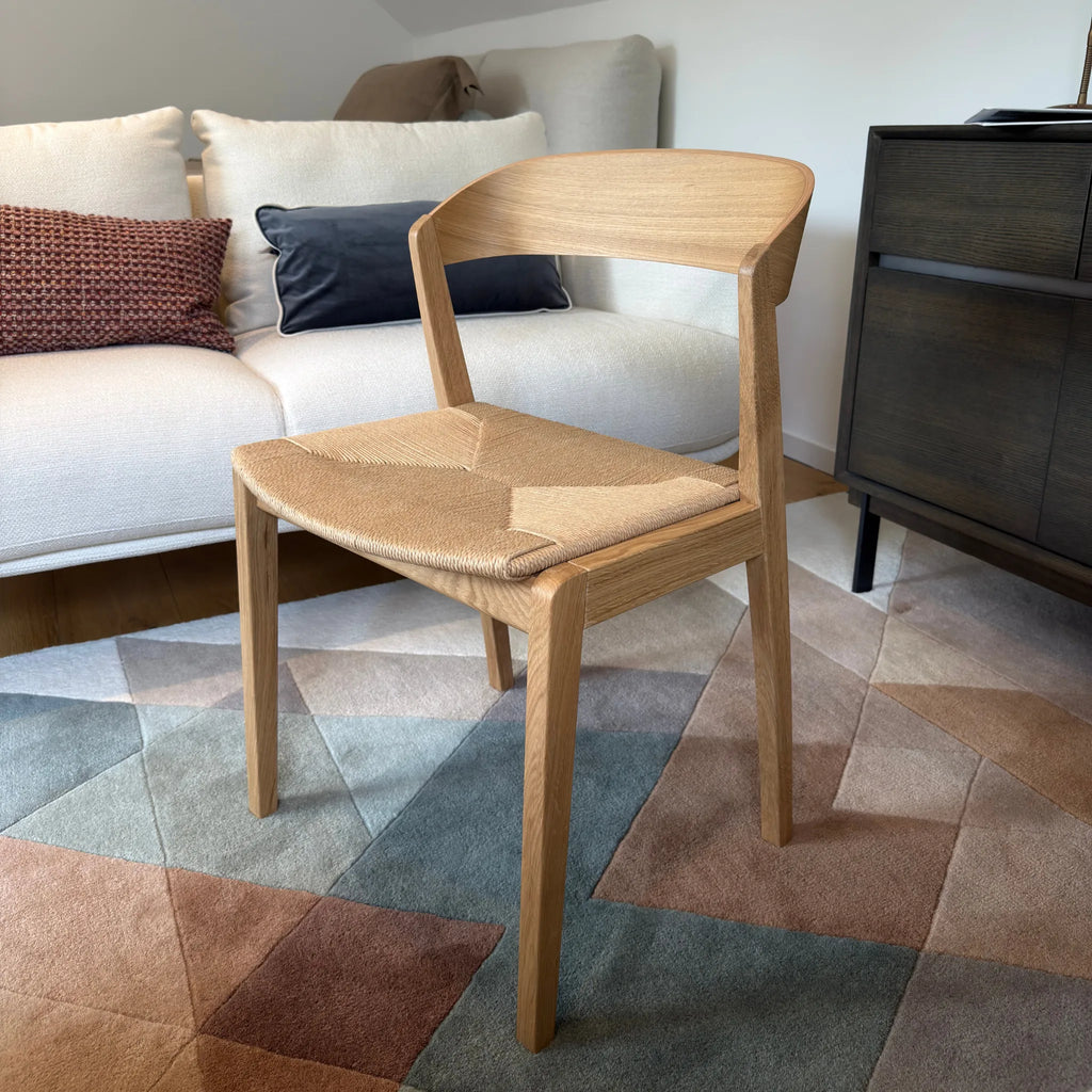 Chaise d'appoint tissée Skovby #827 - OUTLET