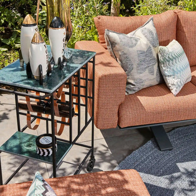 STOCKHOLM - Outdoor Sofa Set in Terra Coral - Suns | Milola