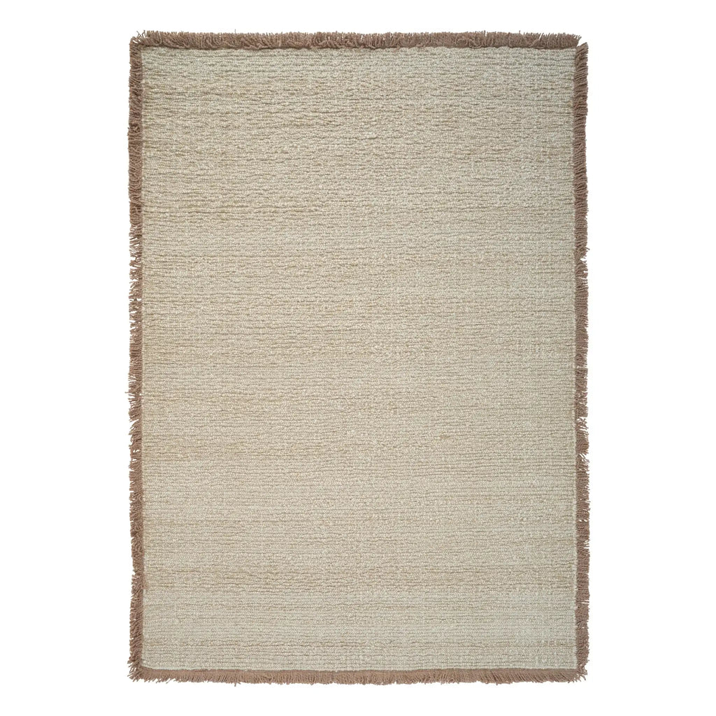 SOFT OUTLINE Rug - Wool Rug in Beige - Linie Design | Milola